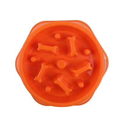 Active Canis Slow Feed Hundeskål Orange